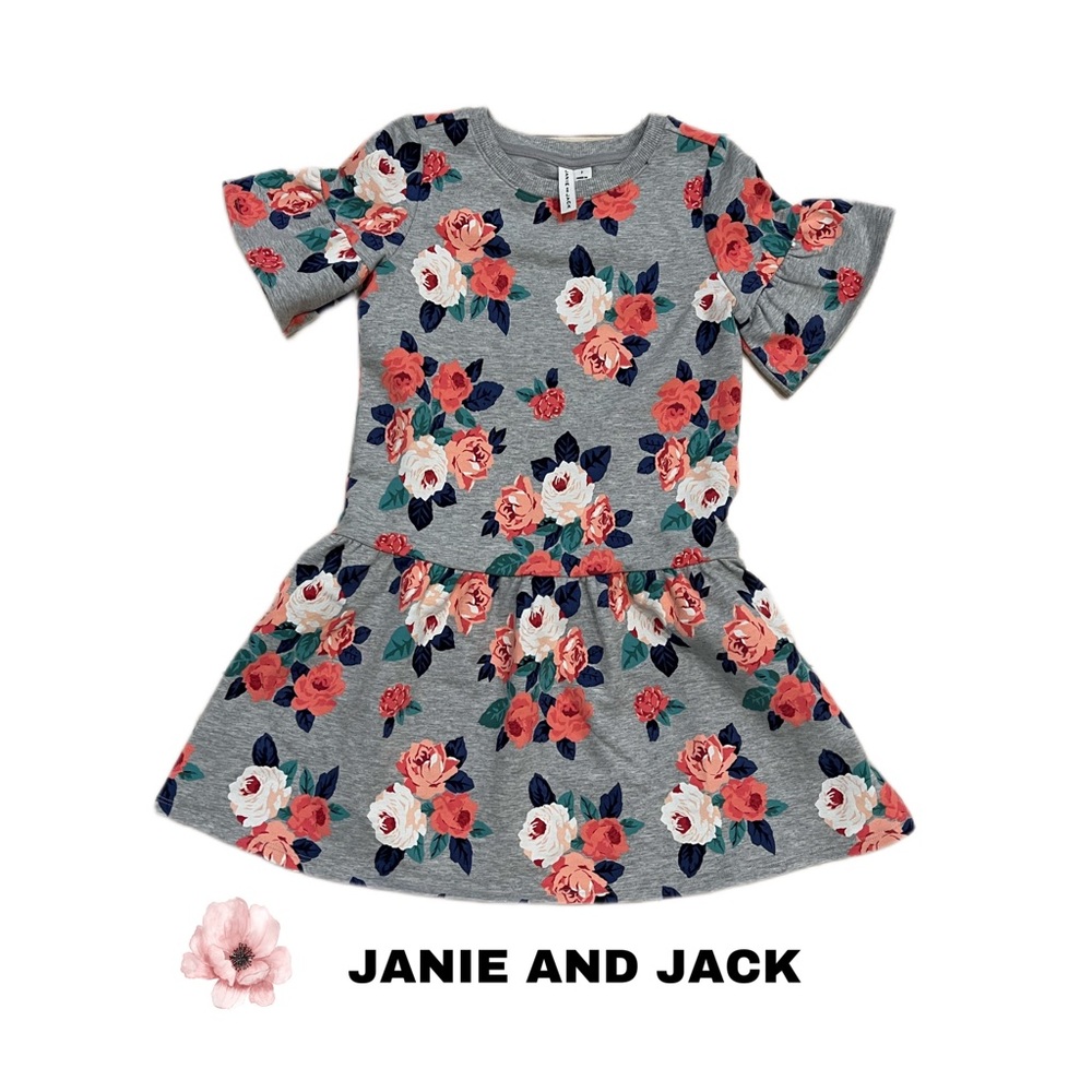 New! Janie and Jack sweat dress (size 7)